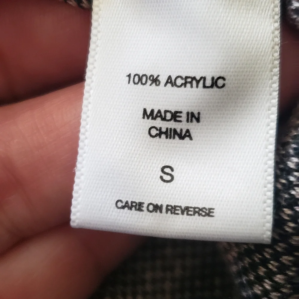 7th Avenue s heart beat zig zag stretch convertible tube sweater skirt/ dress - Picture 8 of 9